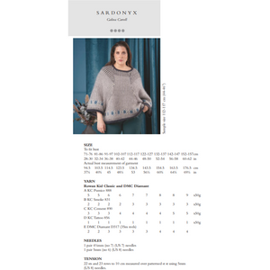 Sardonyx Kit from Rowan Magazine 70