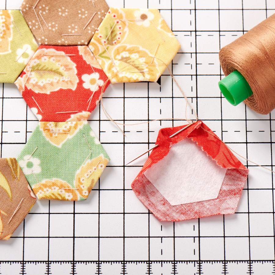 Learn English Paper Piecing in Five Steps
