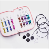 KnitPro Zing Deluxe Interchangeable Needle Short Tips Set