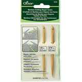 Clover Bamboo Knitting Repair Hooks 3009