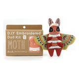 Kiriki Press Moth Embroidery Kit