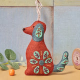 Corinne Lapierre - Folk Embroidered Dog Felt Craft Mini Kit