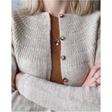 Ankers Cardigan My Size by PetiteKnit Physical Printed Pattern (Not a Digital Pattern)