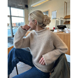 Cloud Sweater by PetiteKnit Physical Printed Pattern (Not a Digital Pattern)