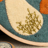 Corinne Lapierre - Fungi Applique Hoop Craft Kit