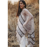 Pope Knits - Dragon Scales Stole Bundle - Yarns, Beads and Digital Pattern