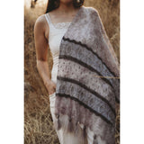 Pope Knits - Dragon Scales Stole Bundle - Yarns, Beads and Digital Pattern