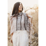 Pope Knits - Dragon Scales Stole Bundle - Yarns, Beads and Digital Pattern