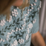 close up from a sweater