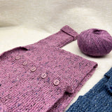 Garter Stitch Baby Jacket & Hat Bundle (Yarn+Digital Pattern)