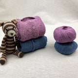 Garter Stitch Baby Jacket & Hat Bundle (Yarn+Digital Pattern)