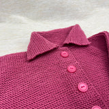 Garter Stitch Baby Jacket & Hat - Knitting Pattern