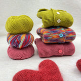 Garter Stitch Baby Jacket & Hat - Knitting Pattern