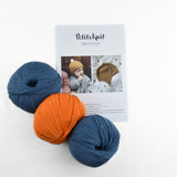PetiteKnit - Albert's Pilot Hat Bundle - Yarn and Physical Pattern