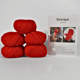 PetiteKnit - Sophie Hood Bundle - Yarn and Physical Pattern