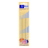 Birch Straight Cable Needles Metal 3.00mm & 4.00mm