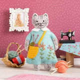 Corinne Lapierre - Mrs. Cat Loves Knitting Felt Craft Mini Kit