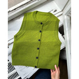 Maggie Vest by PetiteKnit Physical Printed Pattern (Not a Digital Pattern)