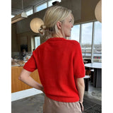 Poppy Tee by PetiteKnit Physical Printed Pattern (Not a Digital Pattern)