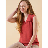 Daisy Fishtail Sleeveless Polo Top West Yorkshire Spinners Yarn and Digital Pattern Bundle