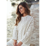 009 Cable Bobble Sweater Pattern from Mode at Rowan: Collection Two