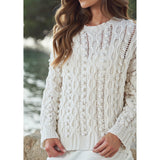 009 Cable Bobble Sweater Pattern from Mode at Rowan: Collection Two