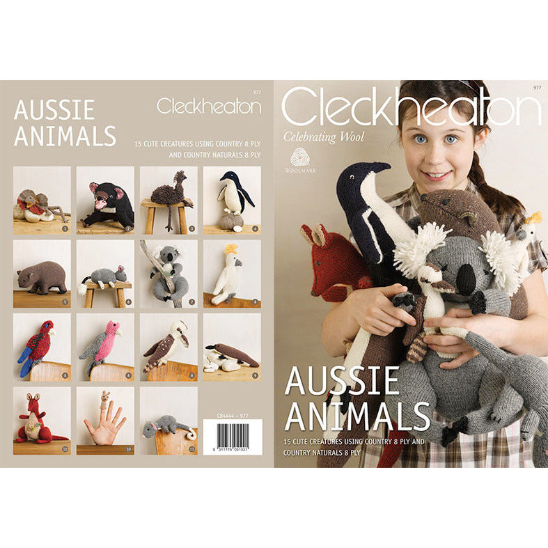 Aussie Animals in 8ply - Morris & Sons Australia