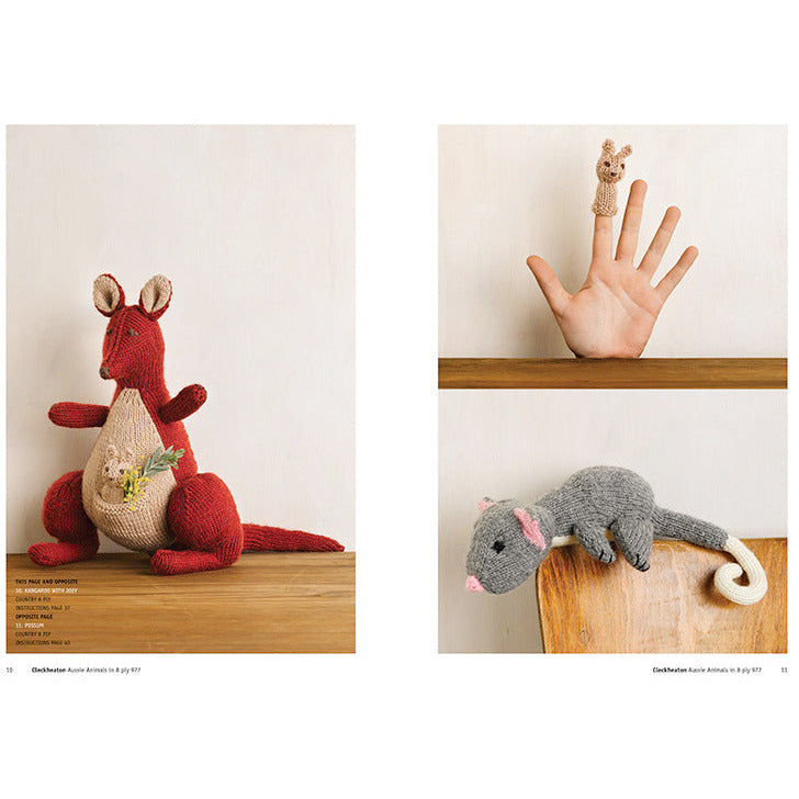 Aussie Animals in 8ply - Morris & Sons Australia