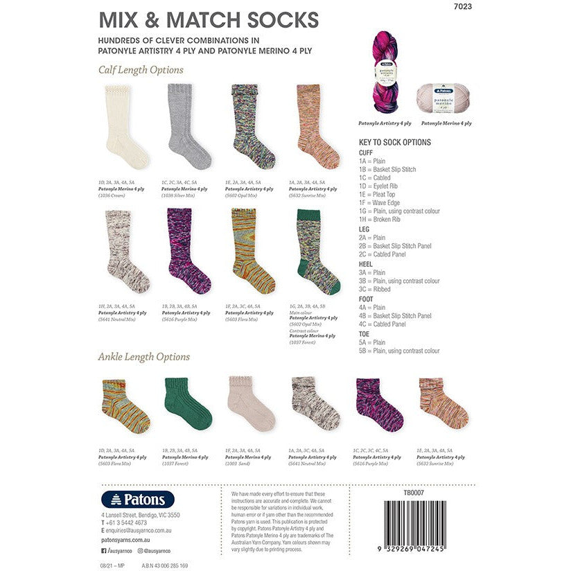 Mix & Match Socks 7023