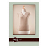 Alice Women's 4ply Vest with V neck - Morris & Sons Australia