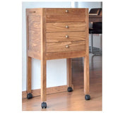 Square Sewingbox on Wheels - Morris & Sons Australia