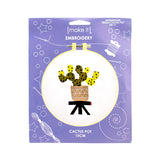 Make It Cactus Pot Embroidery Kit