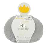 Regia Premium Silk 4ply 100g