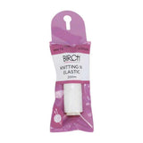 Knitting In Elastic White