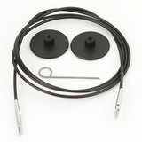 Knit Pro Interchangeable Cable Black 120cm - Morris & Sons Australia
