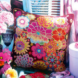 Fire Flowers Cushion tapestry kit - Morris & Sons for premium quality tapestry kits