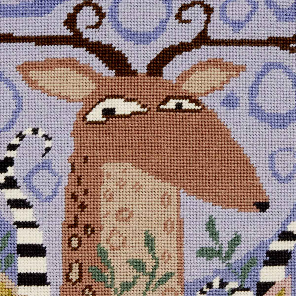 Stag Cushion - Morris & Sons Australia
