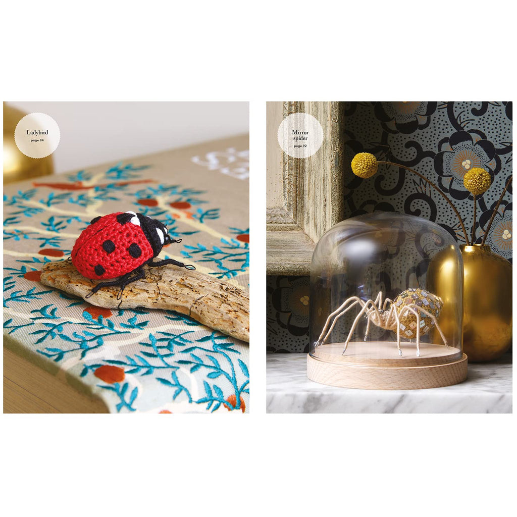 Crocheted Bees, Bugs & Butterflies