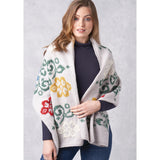 FREE Knitting pattern. Norwegian wrap. Morris and sons