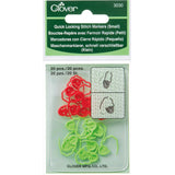 Clover Quick Locking Stitch Markers Small 3030