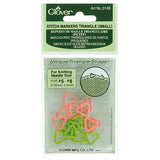 Clover Stitch Markers Triangle Small 3149
