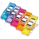 Clover Wonder Clips Assorted Colours 50 pcs 3183