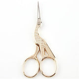 Klasse Embroidery Scissors Stork Gold 90mm