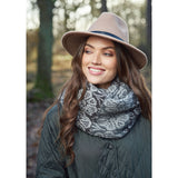 Cosmos Cowl Pattern from Carousel by Martin Storey