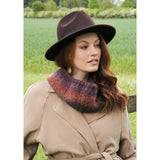 Scallop Cowl Pattern- Felted Tweed Colour Collection