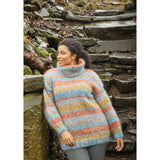 Air Sweater Pattern- Tweed Haze by Lisa Richardson