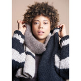 Brit Scarf Kit from 4 Projects - Brushed Fleece by Quail Studio